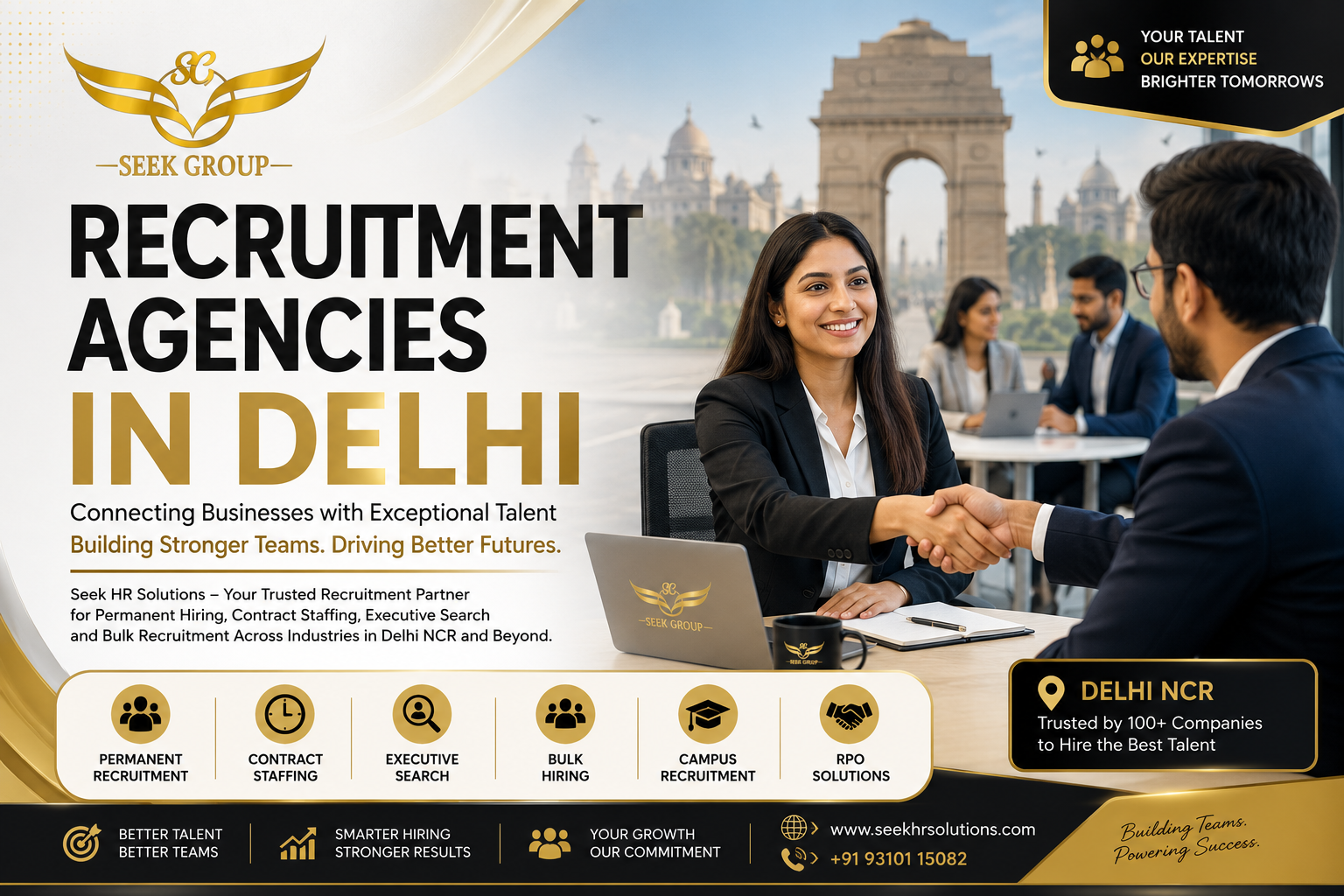Read more about the article Recruitment Agencies in Delhi – Hire Top Talent Faster with Seek HR Solutions
